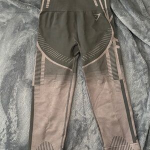 Gymshark Geo Seamless Cropped Leggings - S